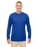 UltraClub 8622 Men's Cool & Dry Performance Long-S ROYAL