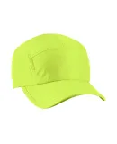 Big Accessories BA603 Pearl Performance Cap in Neon yellow