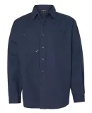 DRI DUCK 4342 Mason Performance Work Shirt DEEP BLUE