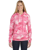 3969 Code V Camouflage Pullover Hooded Sweatshirt  in Pink woodland