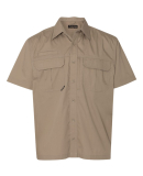 DRI DUCK 4463 Utility Short Sleeve Ripstop Shirt ROPE