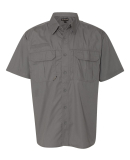 DRI DUCK 4463 Utility Short Sleeve Ripstop Shirt GUNMETAL