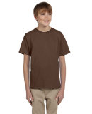 3931B Fruit of the Loom Youth 5.6 oz. Heavy Cotton in Chocolate