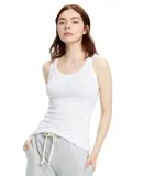 US Blanks US500 Ladies' 4.4 oz. Beater Tank in White