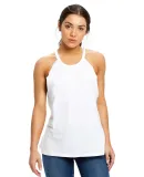 US Blanks US208 Ladies' 4.3 oz. Goddess Tank WHITE