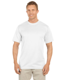 790 Augusta Mens Wicking Tee  in White