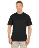 790 Augusta Mens Wicking Tee  in Black