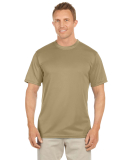 790 Augusta Mens Wicking Tee  in Vegas gold