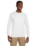 2410 Gildan 6.1 oz. Ultra Cotton® Long-Sleeve Poc in White