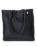 econscious EC8015 6.8 oz. Hemp Market Tote in Black