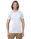 Bayside 1701 USA-Made 50/50 Short Sleeve T-Shirt in White