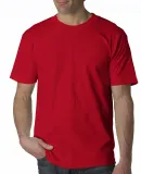 Bayside BA5100 Adult Adult Short-Sleeve Tee in Red