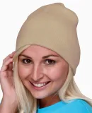 Bayside BA3810 Beanie in Stone