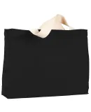 Bayside BA750 Medium Gusset Tote in Black