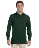 Jerzees 437MLR SpotShield Long Sleeve Jersey Sport in Forest green