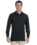 Jerzees 437MLR SpotShield Long Sleeve Jersey Sport in Black