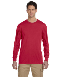 Jerzees 21MLR Dri-Power Sport Long Sleeve T-Shirt in True red