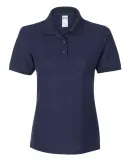 Jerzees 537WR Easy Care Women's Pique Sport Shirt J NAVY