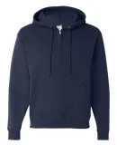 Jerzees 994MR NuBlend Quarter-Zip Hooded Sweatshir J NAVY