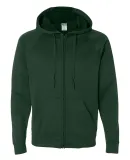 Jerzees PF93MR Dri-Power® Sport Hooded Full-Zip S FOREST GREEN