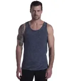 Men's Indigo Striped Tank DARK INDIGO