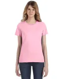 Anvil 880 Women's Lightweight Ringspun T-Shirt in Charity pink