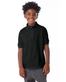 52 054Y Youth EcosmartÂ® Jersey Sport Shirt in Black