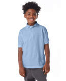 52 054Y Youth EcosmartÂ® Jersey Sport Shirt in Light blue