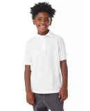 52 054Y Youth EcosmartÂ® Jersey Sport Shirt in White