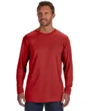 52 498L Nano-TÂ® Long Sleeve Tee in Deep red