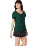 S04V Nano-T Women's V-Neck T-Shirt in Deep forest