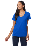 S04V Nano-T Women's V-Neck T-Shirt in Deep royal