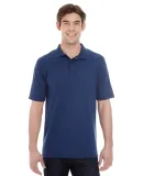 055P X-Temp Pique Sport Shirt with Fresh IQ in Navy