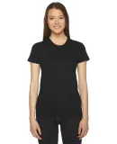 2102W Women's Fine Jersey T-Shirt in Black