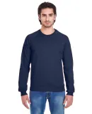 5454W Unisex California Fleece Raglan NAVY