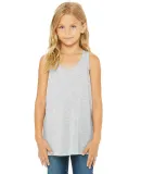 8800Y Bella + Canvas Youth Flowy RacerbackTank in Athletic heather