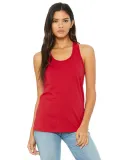 6008 Bella + Canvas Women's Jersey Racerback Tank in Red