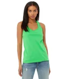 6008 Bella + Canvas Women's Jersey Racerback Tank in Synthetic green