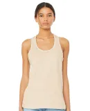 6008 Bella + Canvas Women's Jersey Racerback Tank in Natural