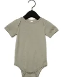 100B Bella + Canvas Baby Short Sleeve Onesie in Heather stone