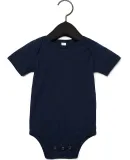 100B Bella + Canvas Baby Short Sleeve Onesie in Navy