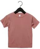 3413T Bella + Canvas Toddler Triblend Short Sleeve in Mauve triblend