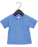 3001B Bella + Canvas Baby Short Sleeve Tee in Hthr colum blue