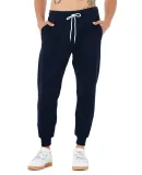 3727 Bella + Canvas Unisex Sponge Fleece Jogger Sw in Navy