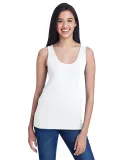 49 2420L Women's Stretch Tank WHITE