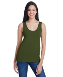 49 2420L Women's Stretch Tank CITY GREEN