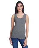 49 2420L Women's Stretch Tank HEATHER GRAPHITE