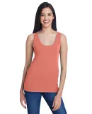 49 2420L Women's Stretch Tank TERRACOTTA