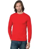 301 2955 Union-Made Long Sleeve T-Shirt in Red