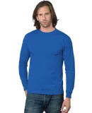 301 2955 Union-Made Long Sleeve T-Shirt in Royal